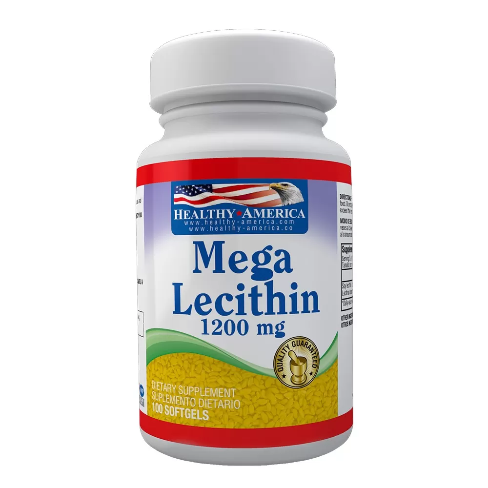 828.jpg LECITHIN 1200 MG X 100 HEALTHY* - Imagen 1