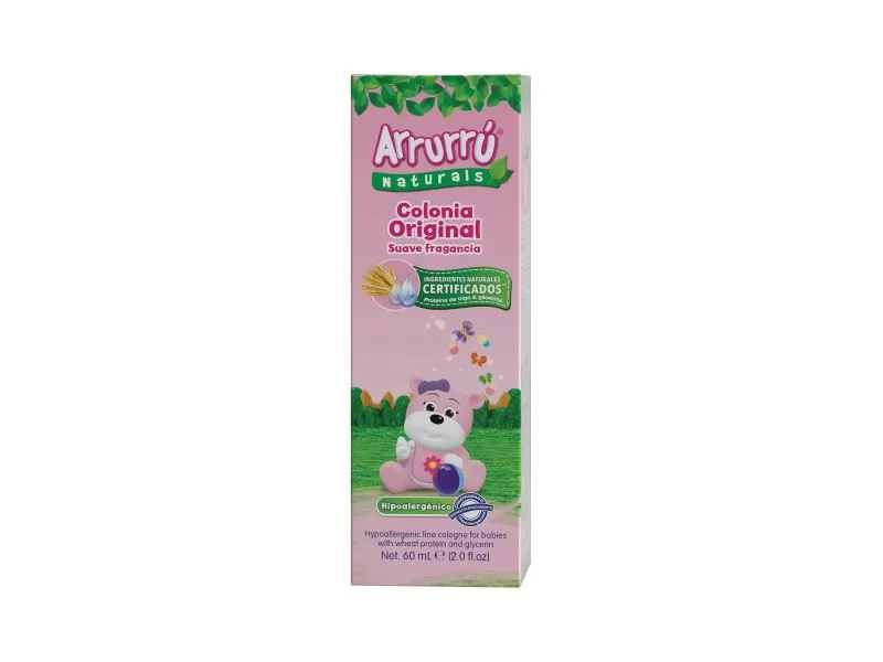 COLONIA ARRURRU NATURALS ROSADA 60 ML - Imagen 1