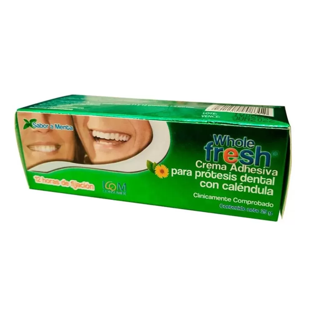 CREMA  WHOLEFRESH MENTA 25 GR ICOM - Imagen 1