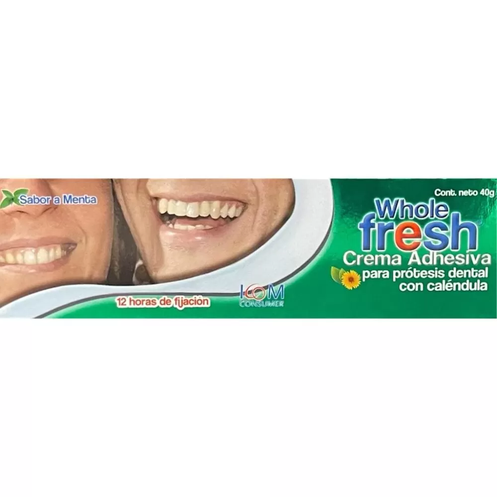 CRE.-WHOLEFRESH-MENTA-40-GR-ICOM.jpg CREMA WHOLEFRESH MENTA 40 GR ICOM - Imagen 1