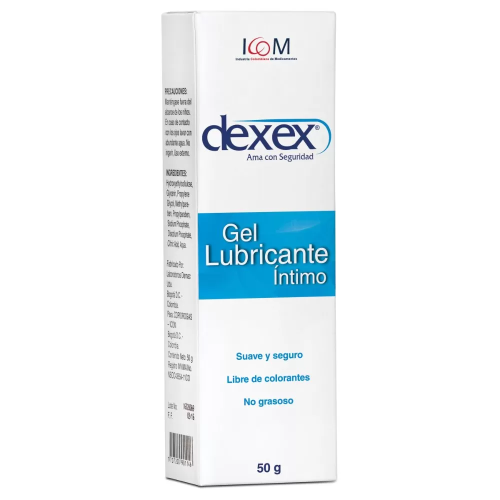 GEL-LUBRICANTE-INTIMO-DEXEX-50-GR-ICOM.jpg GEL LUBRICANTE INTIMO DEXEX 50 GR ICOM - Imagen 1