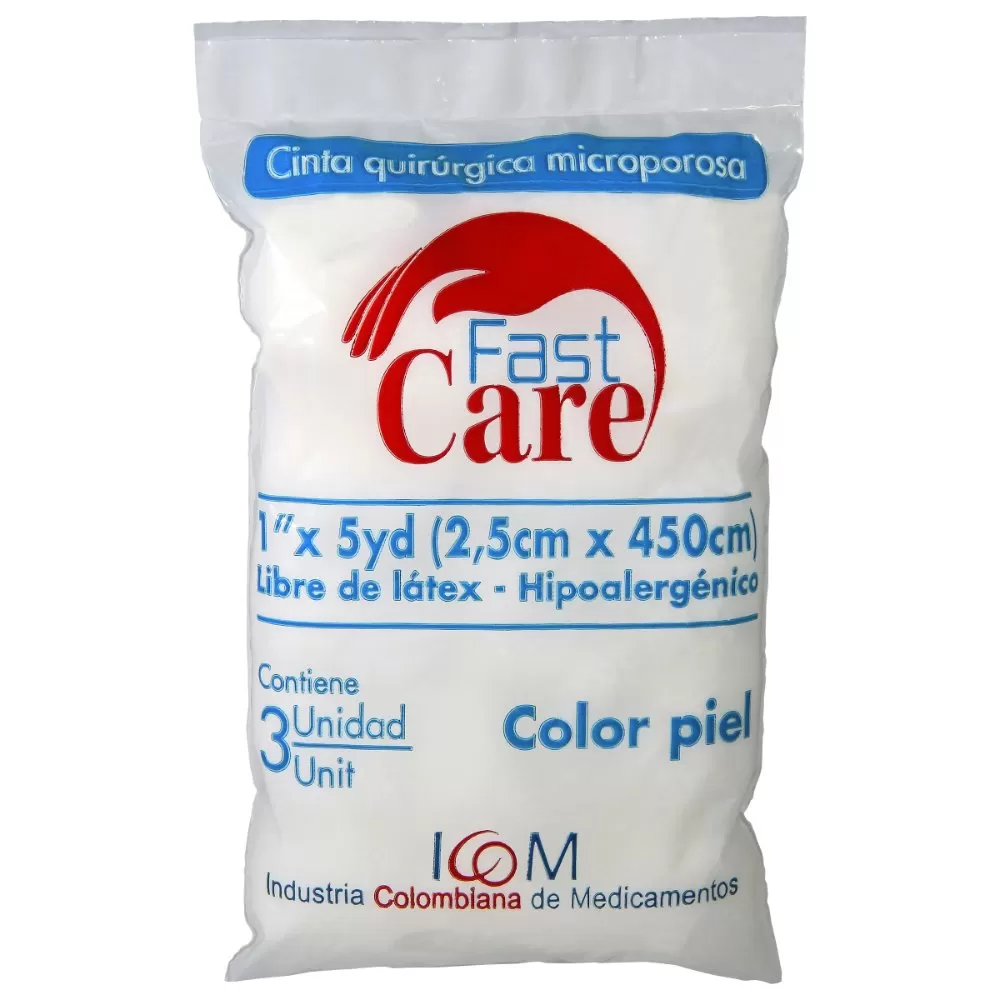 MICROPORE PIEL FAST CARE 1X5 - Imagen 1