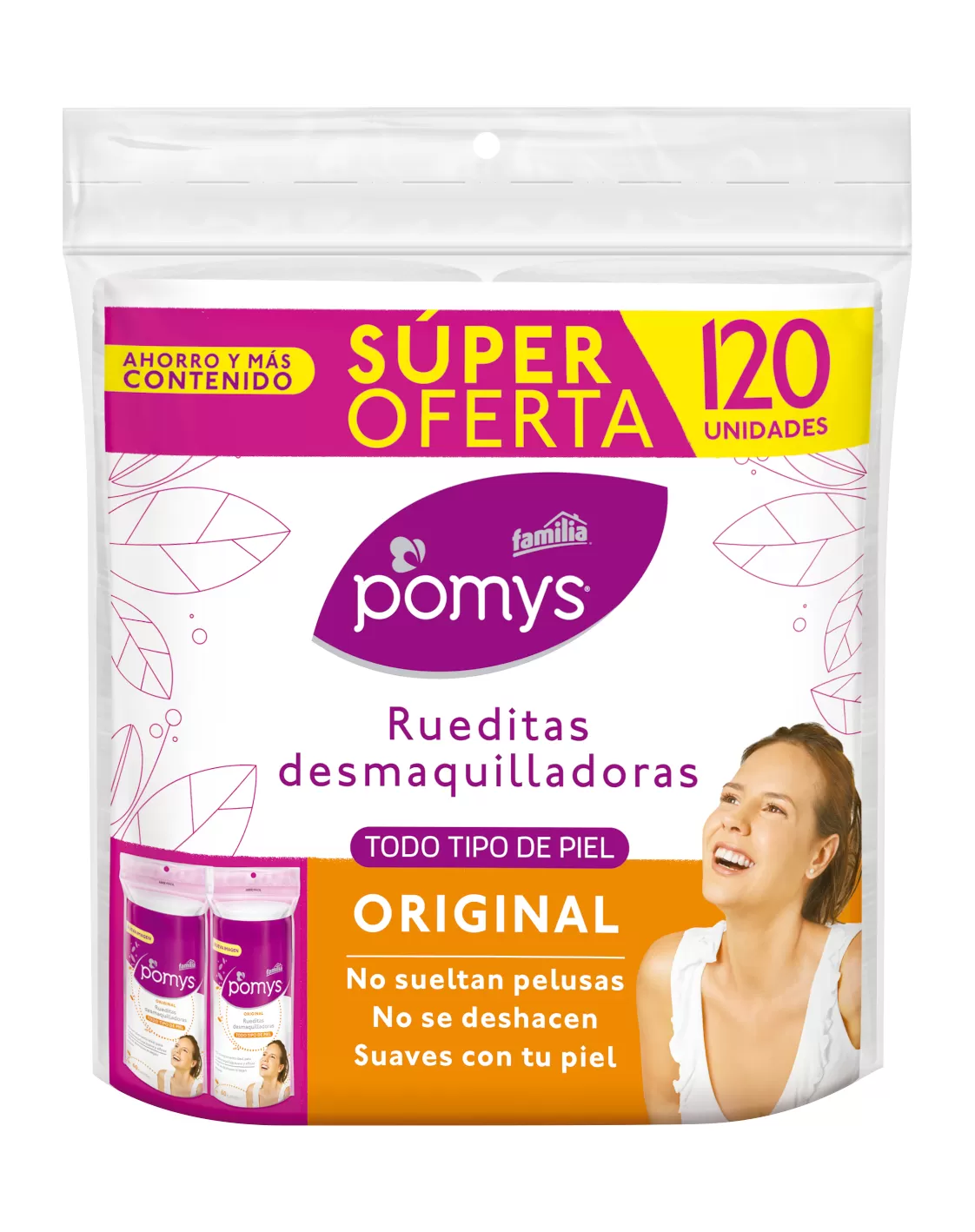 RUED.DESMA.POMYS ORIGINAL 120 UND S.O. - Imagen 1