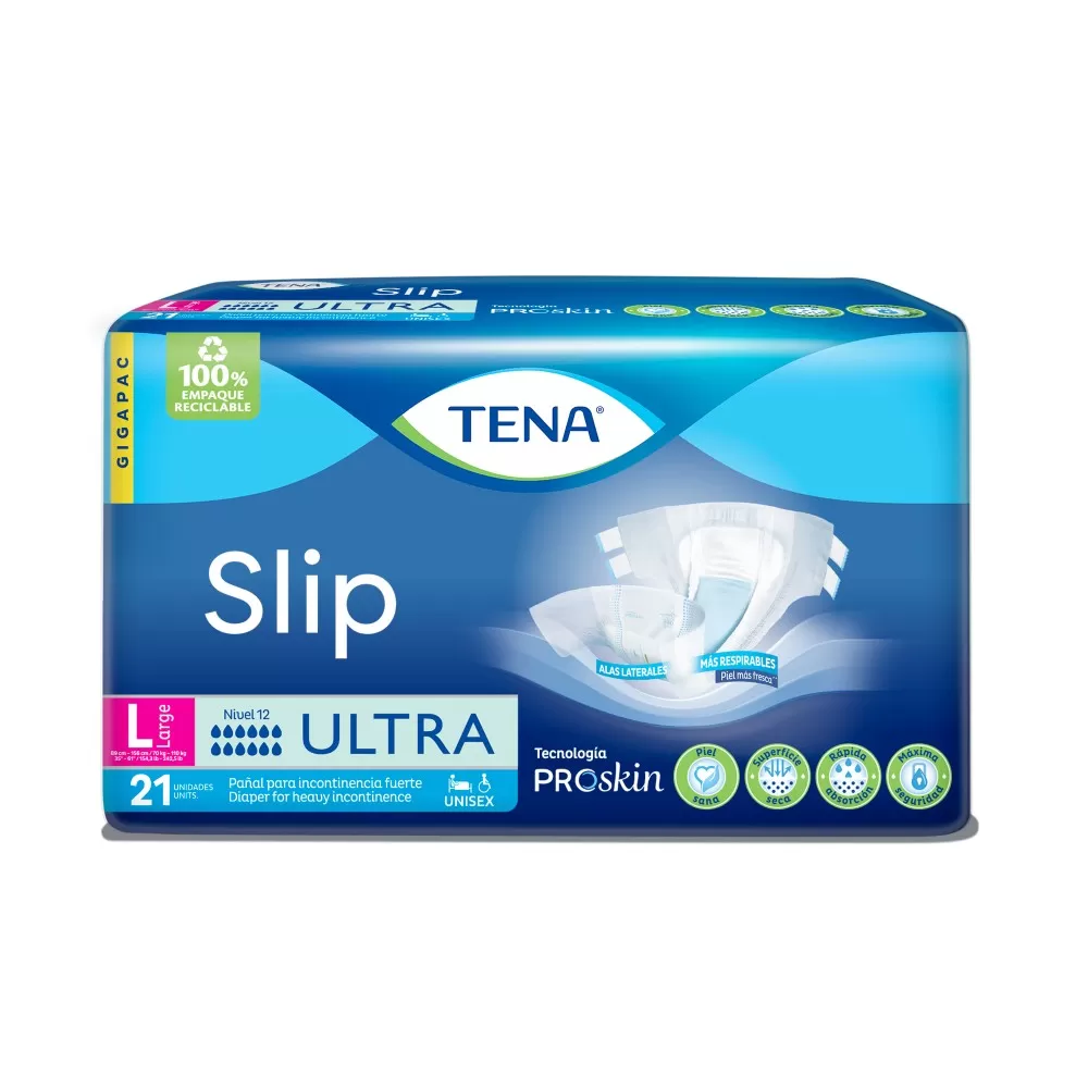 TENA SLIP ULTRA TALLA L 21 UND - Imagen 1