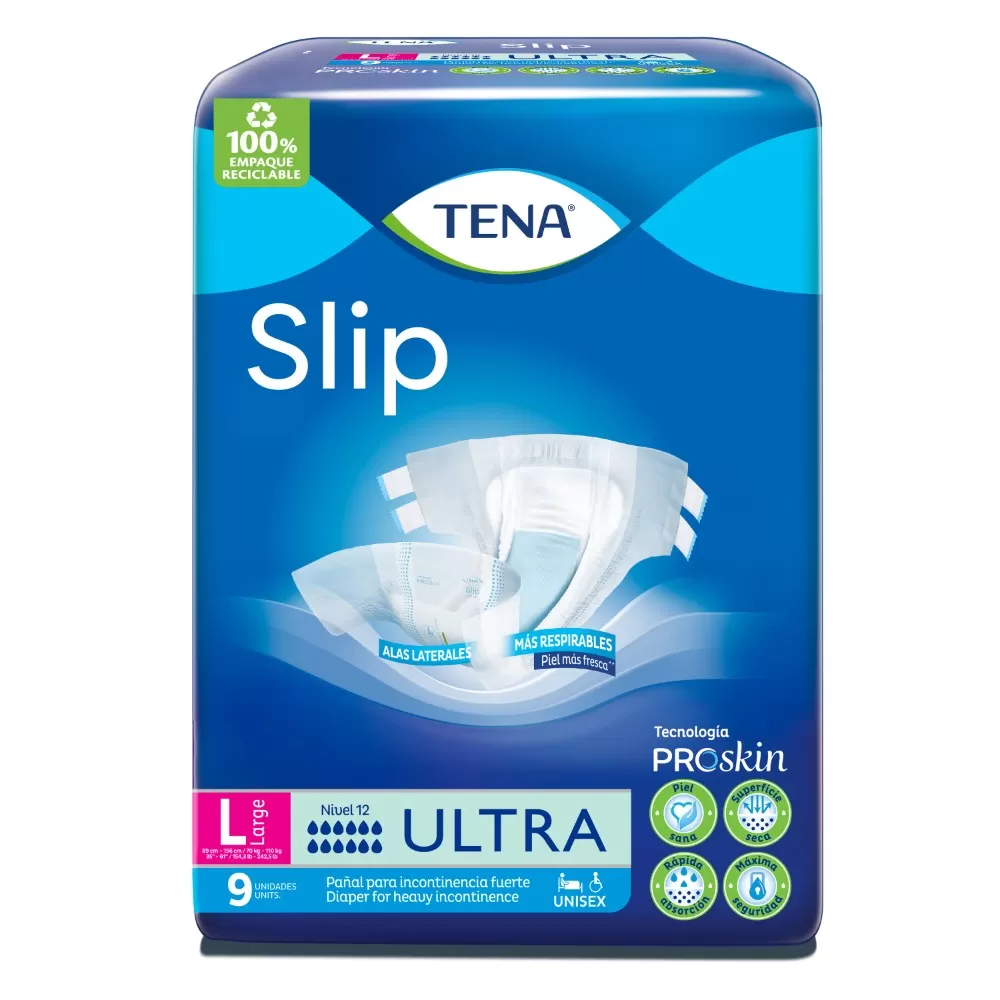 TENA SLIP ULTRA TALLA L 9 UND - Imagen 1