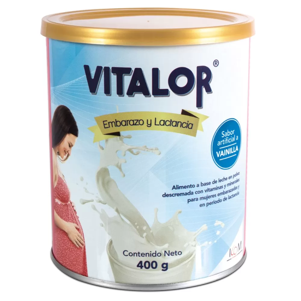 VITALOR EMBARAZO LACTANCIA 400 GR ICOM - Imagen 1