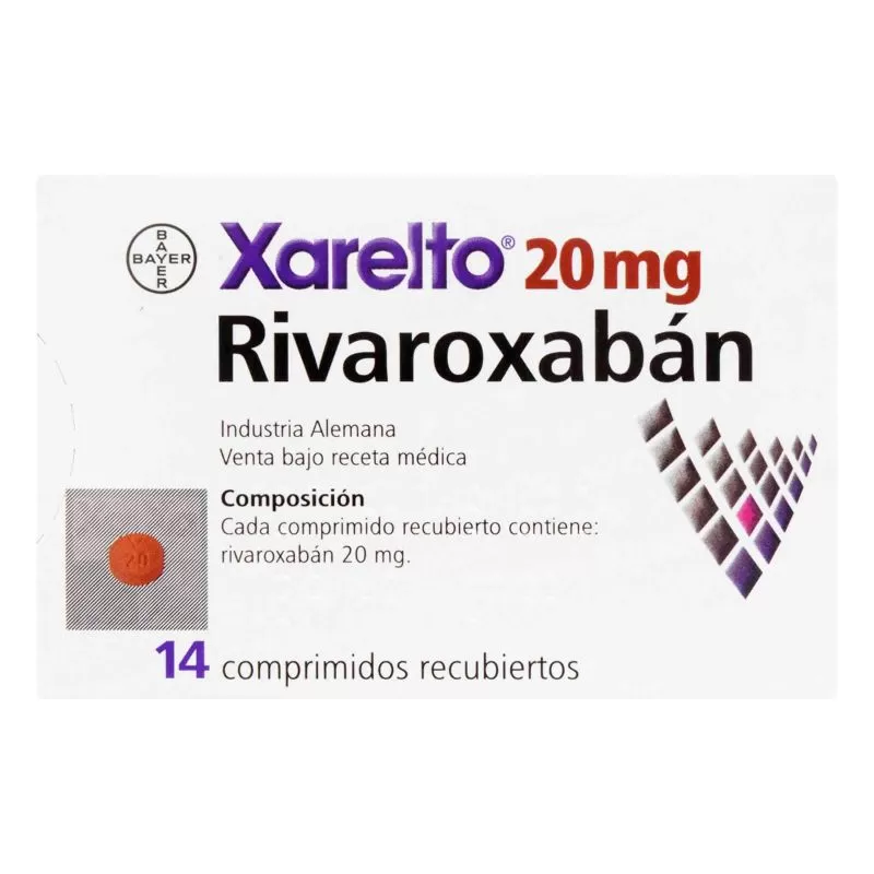 XARELTO 20MG 14C - Imagen 1