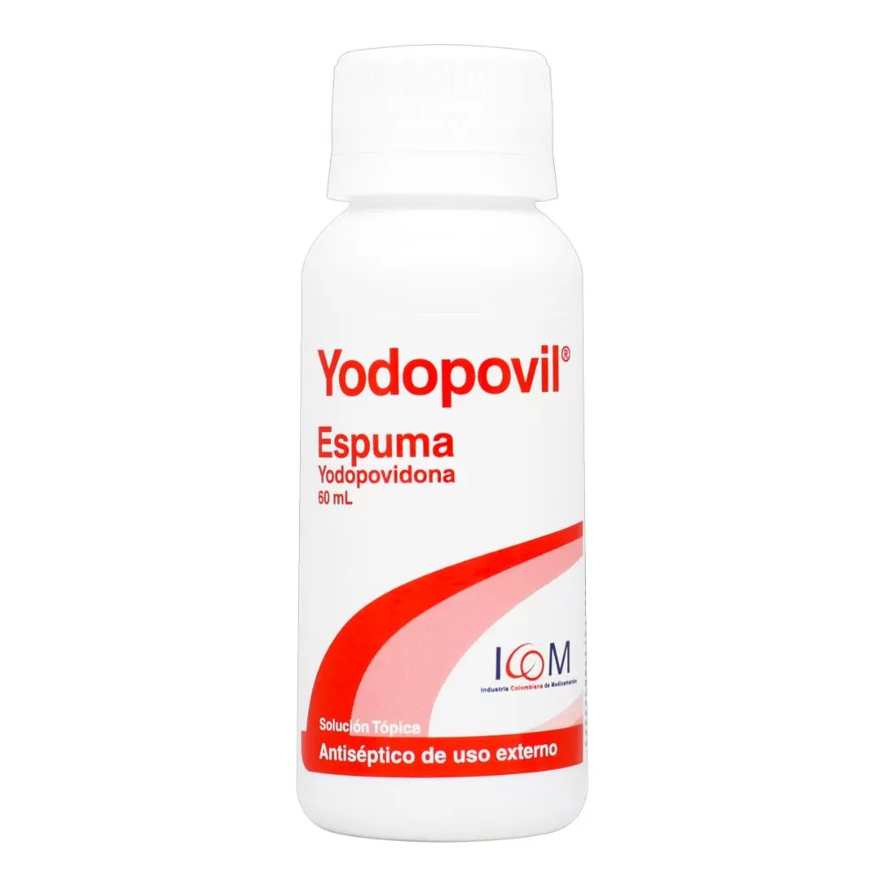 YODOPOVIL ESPUMA 60 ML ICOM - Imagen 1