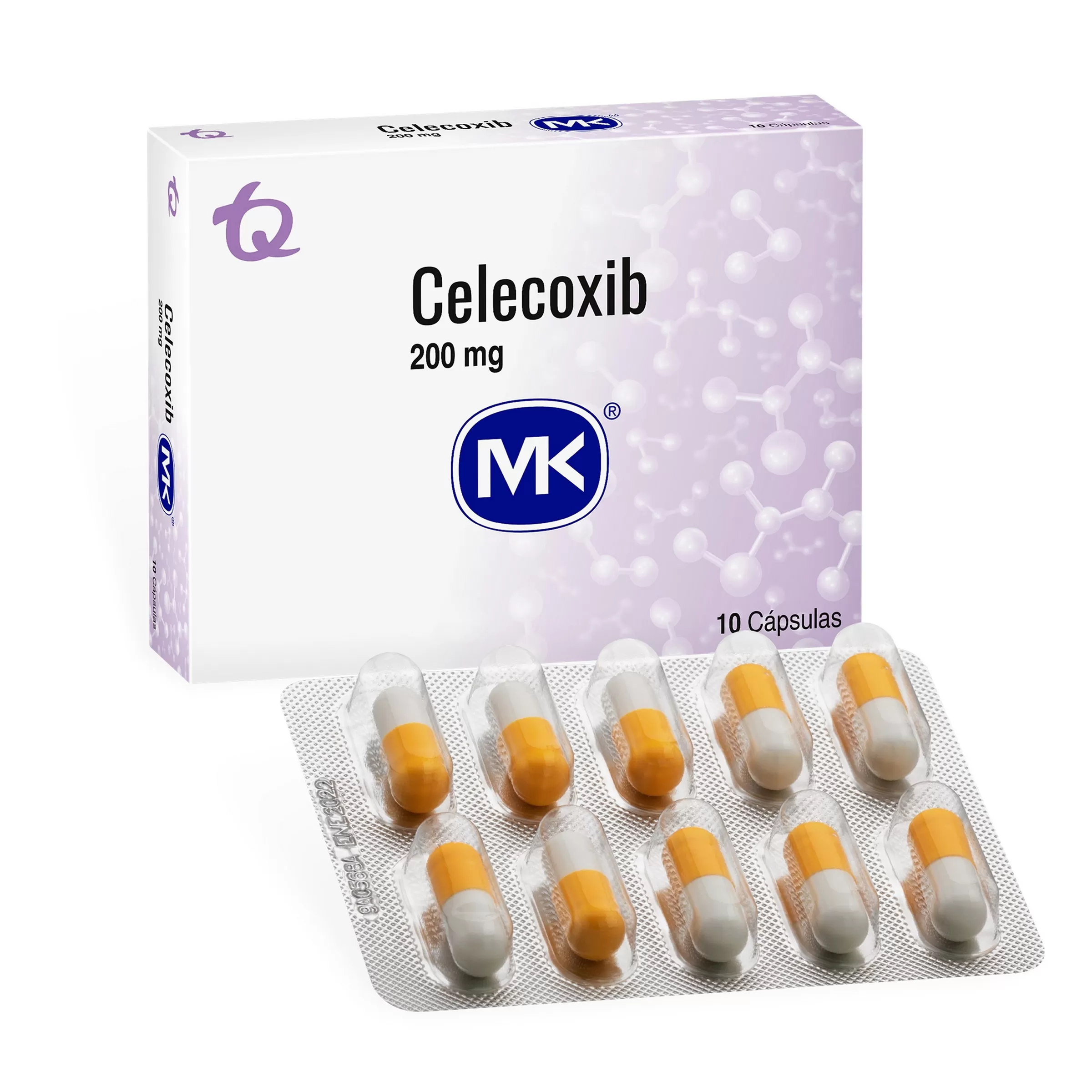 100005796 CELECOXIB 200 MG 10 CAPSULAS MK - Imagen 1