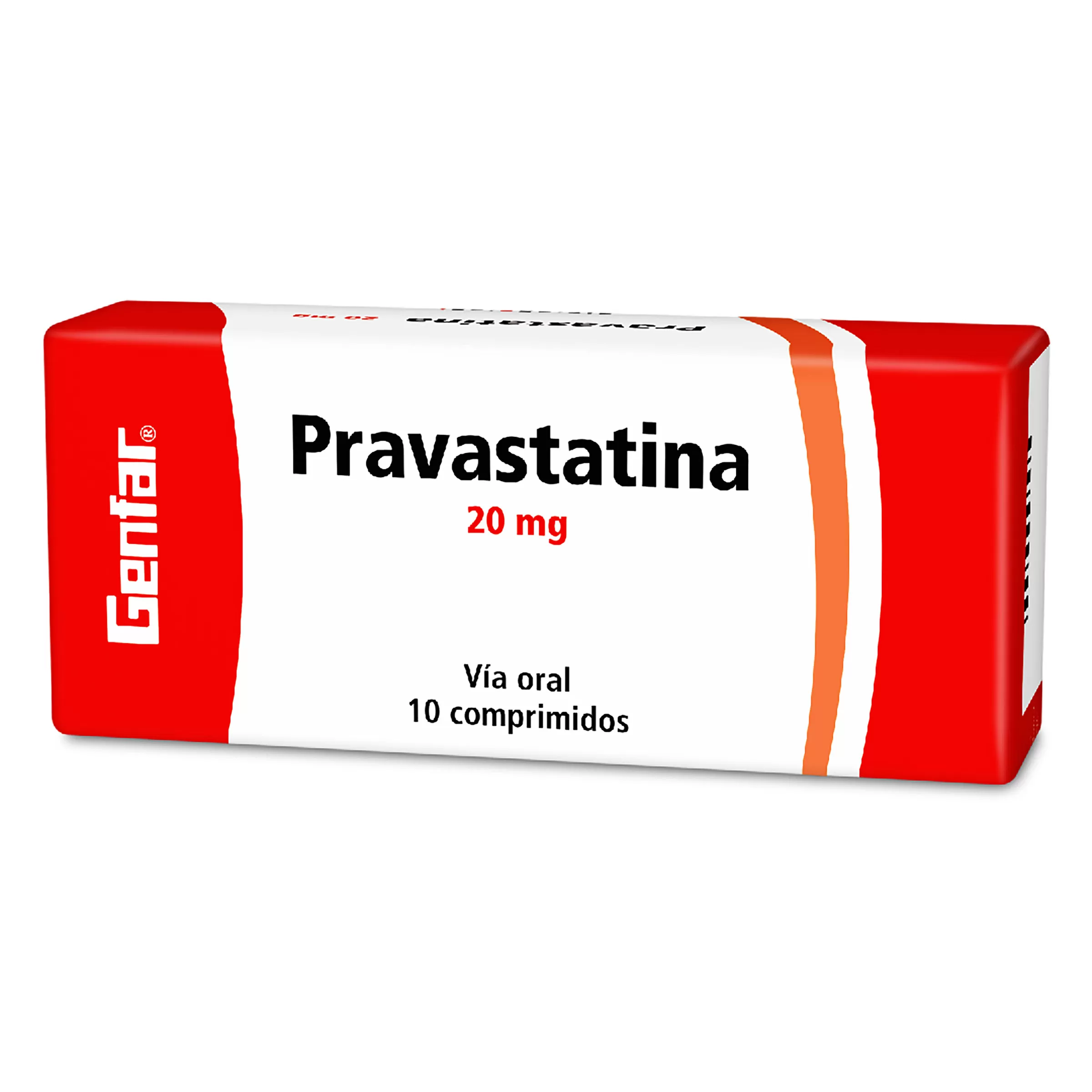 PRAVASTATINA 20 MG 10 TABLETAS GF - Imagen 1