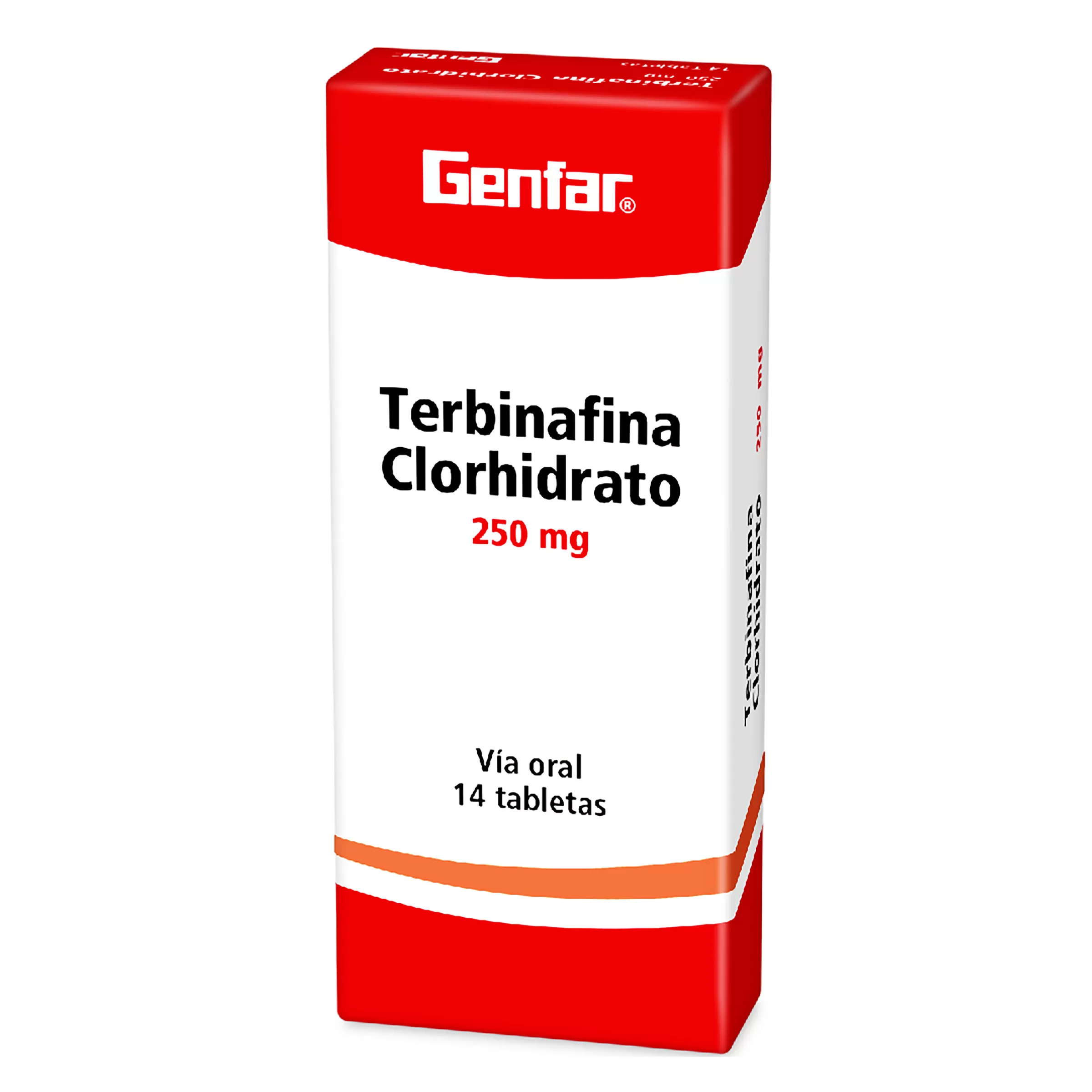 TERBINAFINA 250 MG 14 TABLETAS GF - Imagen 1