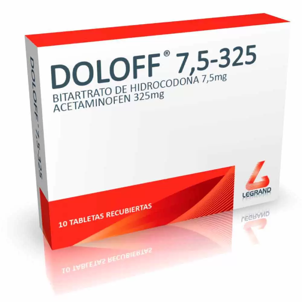 DOLOFF 7.5-325 10 TABLETAS - Imagen 1