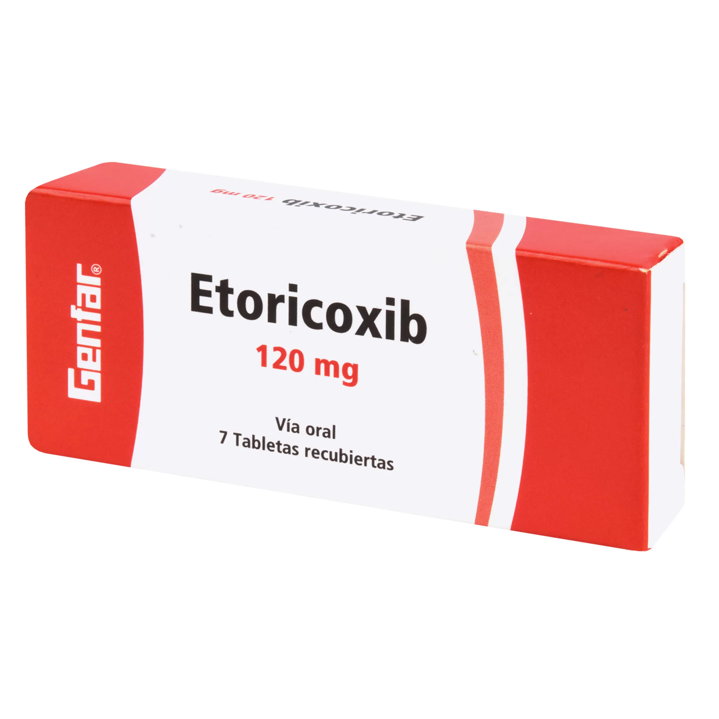 100023611 ETORICOXIB 120 MG 7 TBS GF - Imagen 1