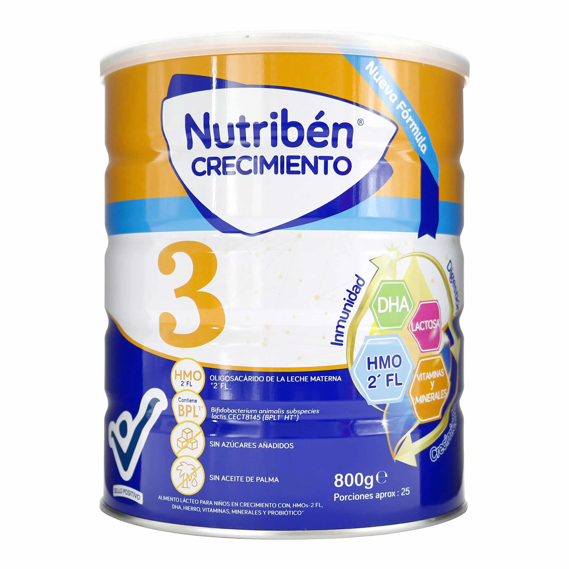 NUTRIBEN CRECIMIENTO ETAPA 3 800 GRS - Imagen 1