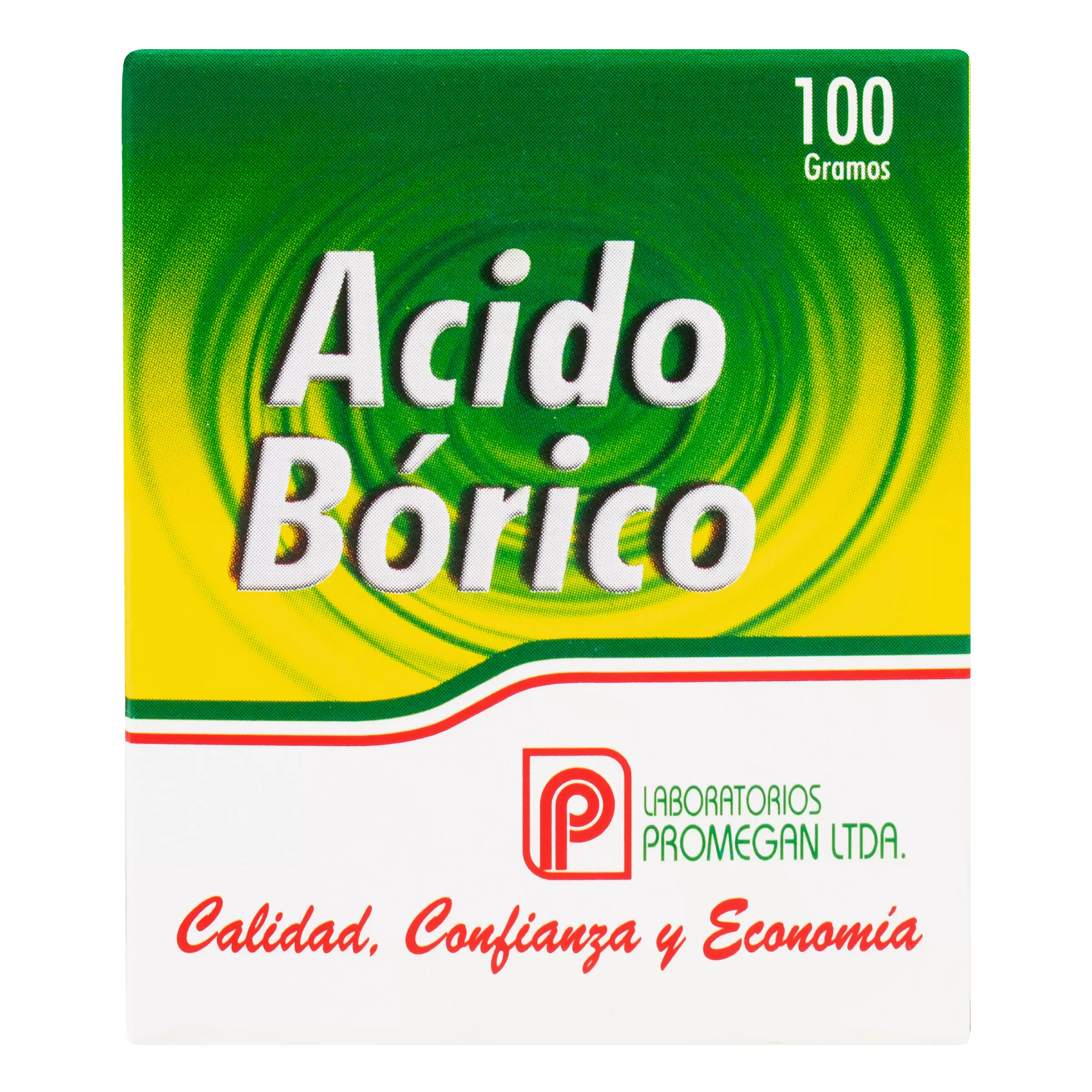 ACIDO BORICO 100 GR PROMEGAN - Imagen 1