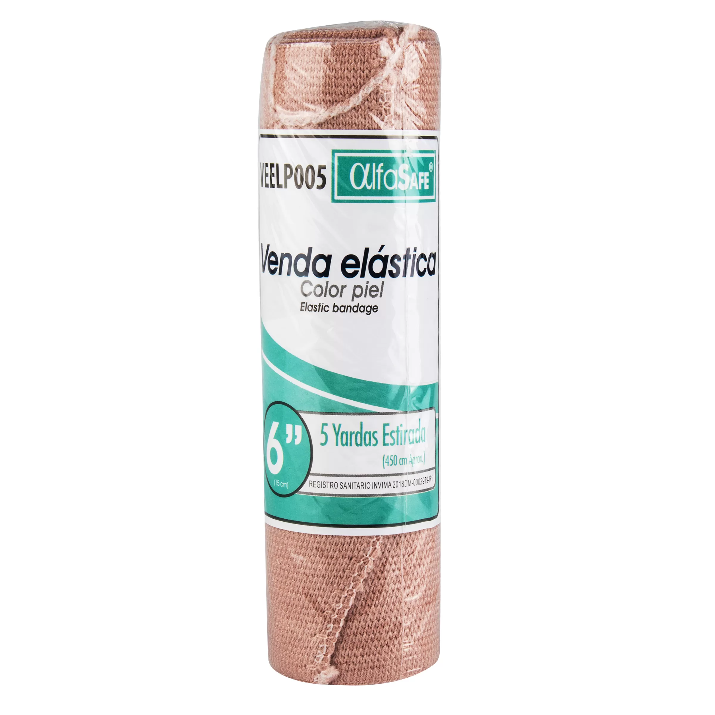 VENDA ELASTICA PIEL ALFA SAFE 6X5 - Imagen 1