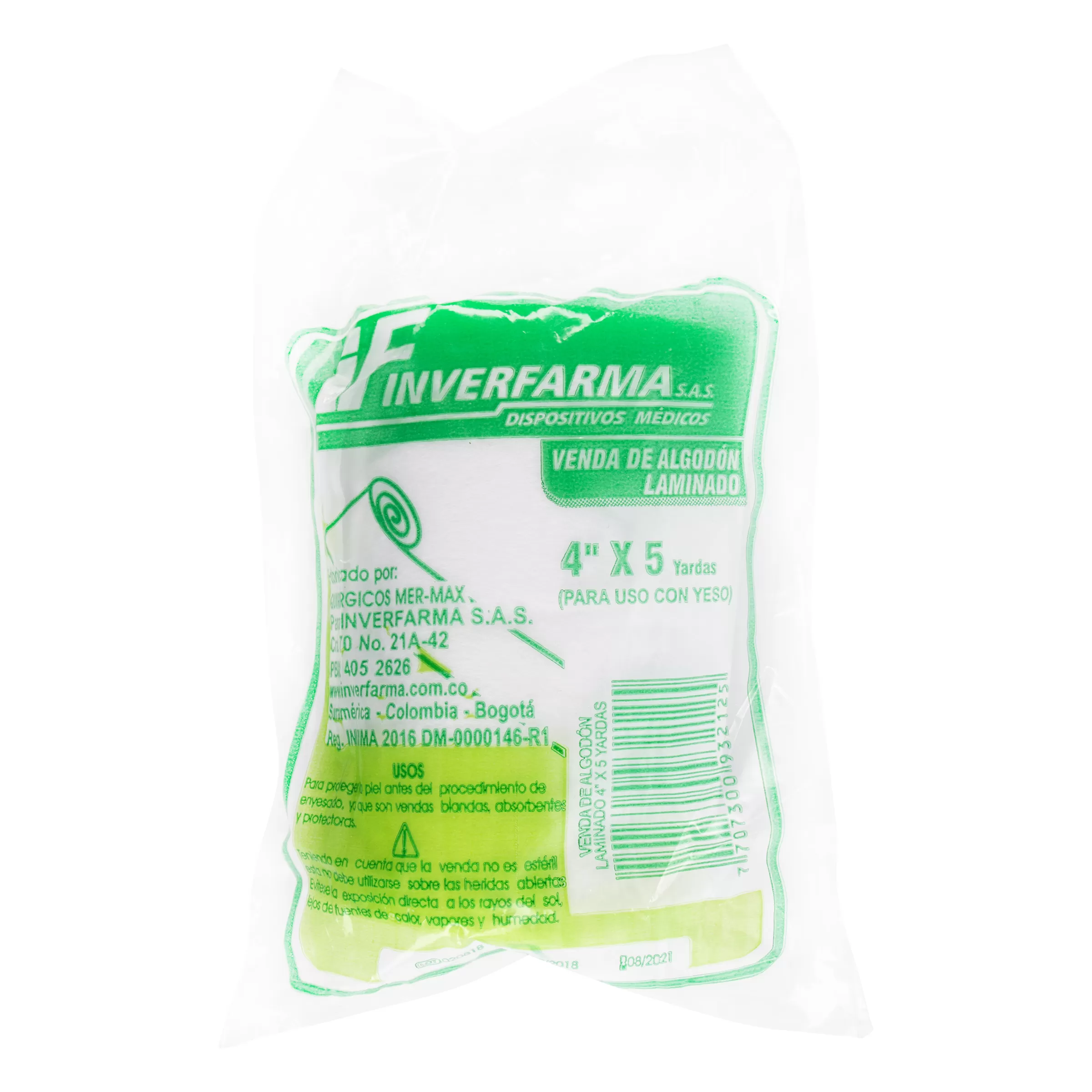 200024900 VENDA ALGODON LAMINADO 4X5 INVERFARMA - Imagen 1