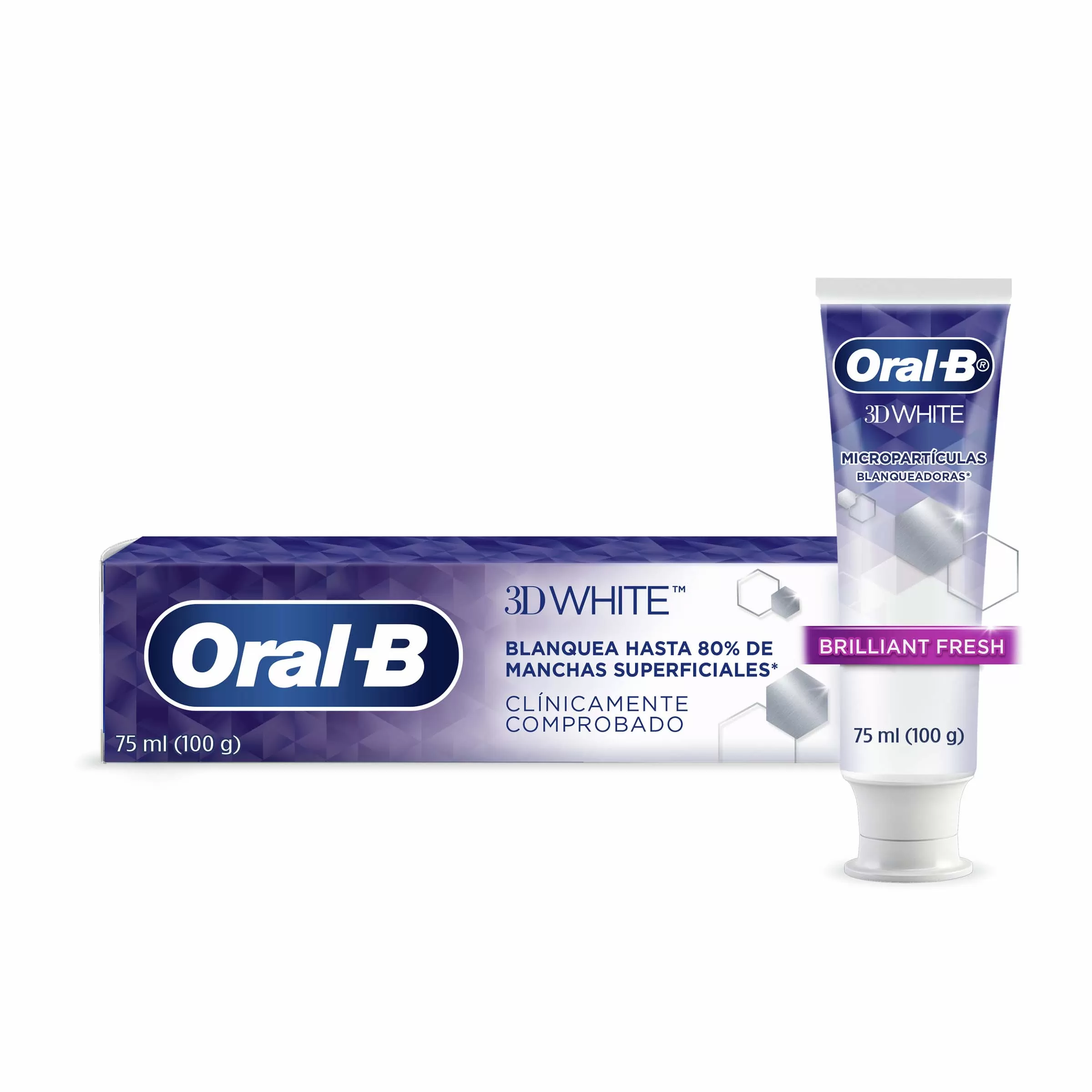 CRE.ORAL.B 3D WHITE 75 ML - Imagen 1