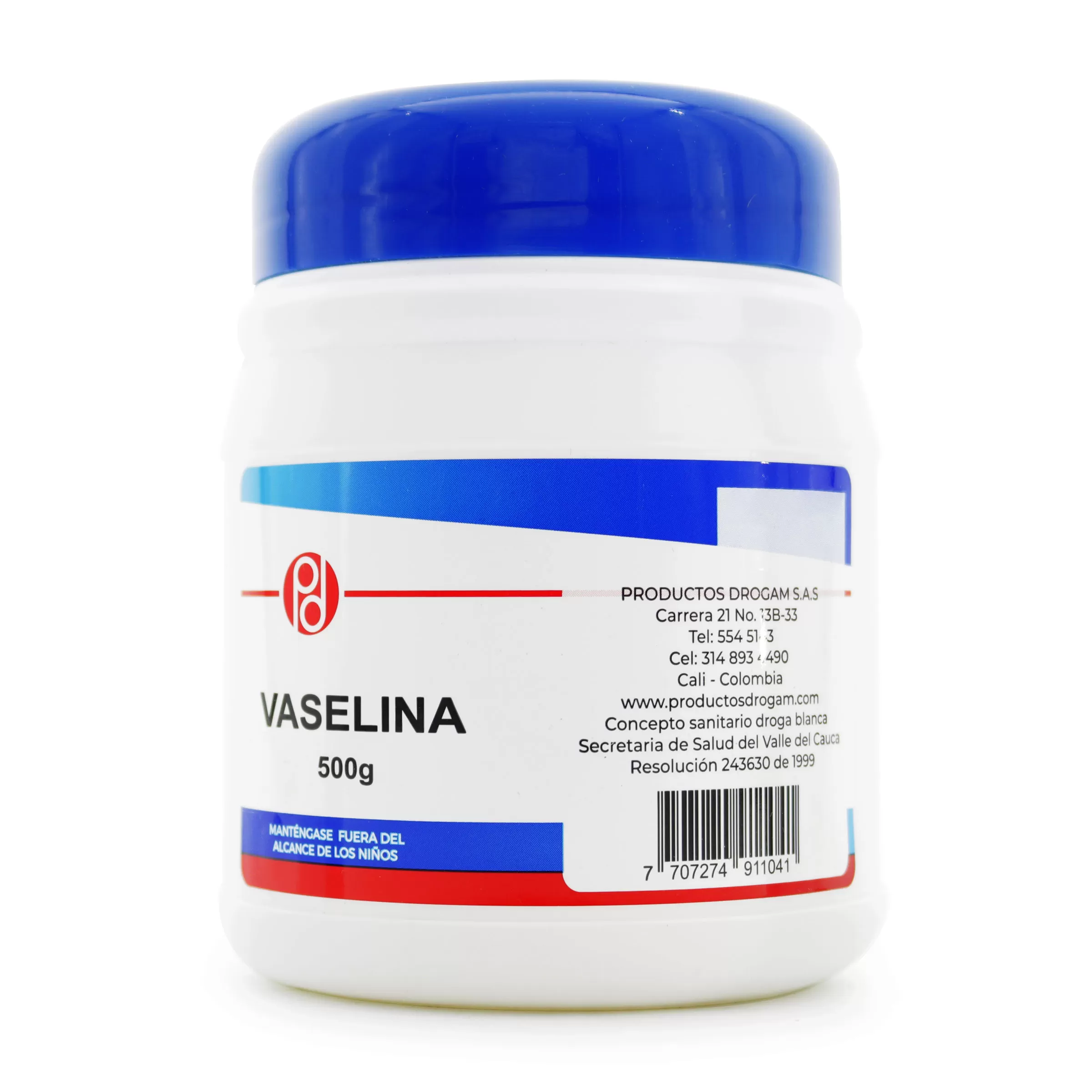 VASELINA DROGAM 500 GR - Imagen 1