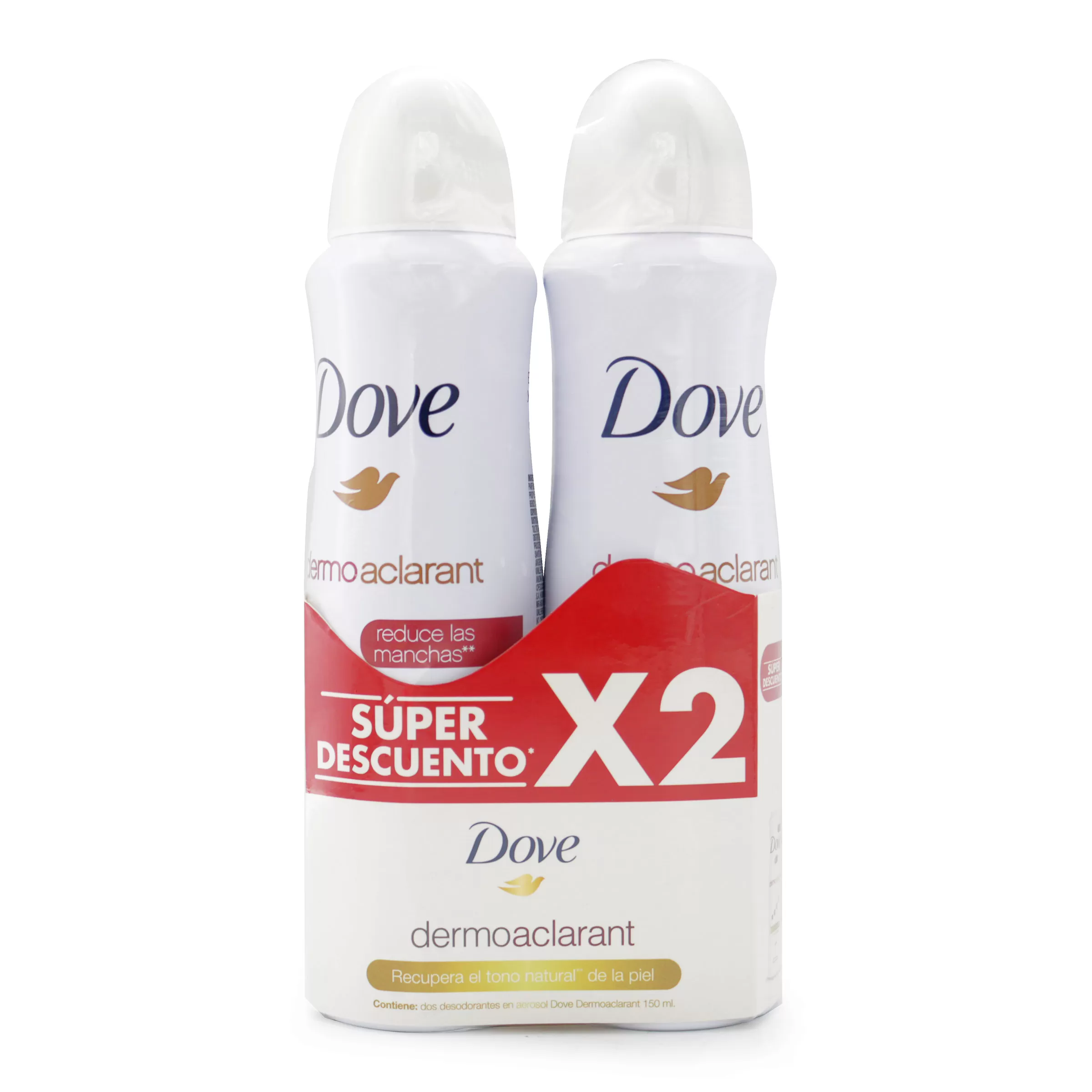 200035828 2 DTE.DOVE SPRAY TONO UNIFO CALEND 150ML - Imagen 1