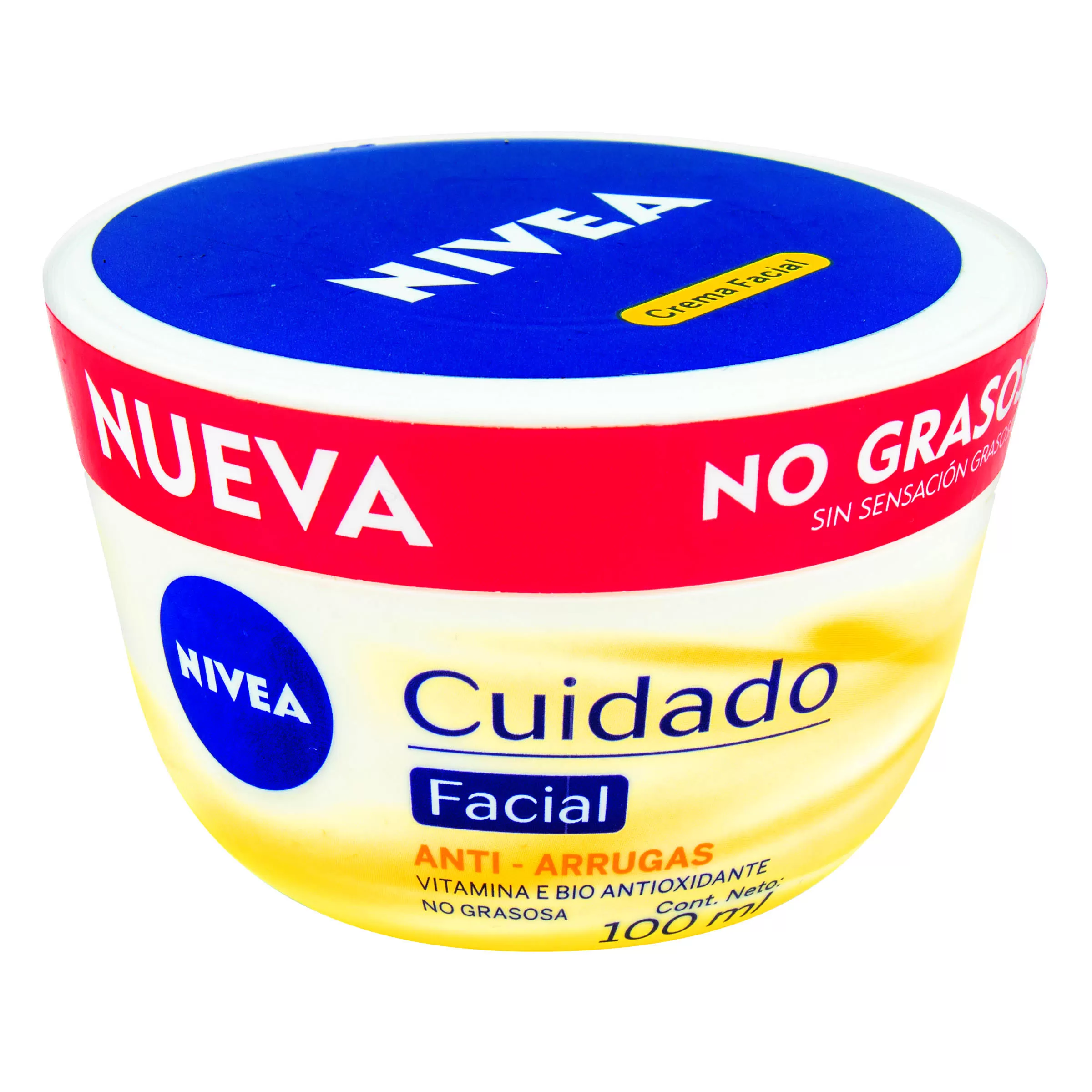 NIVEA FAC.CUID.ANTI ARRUGAS 100 ML - Imagen 1