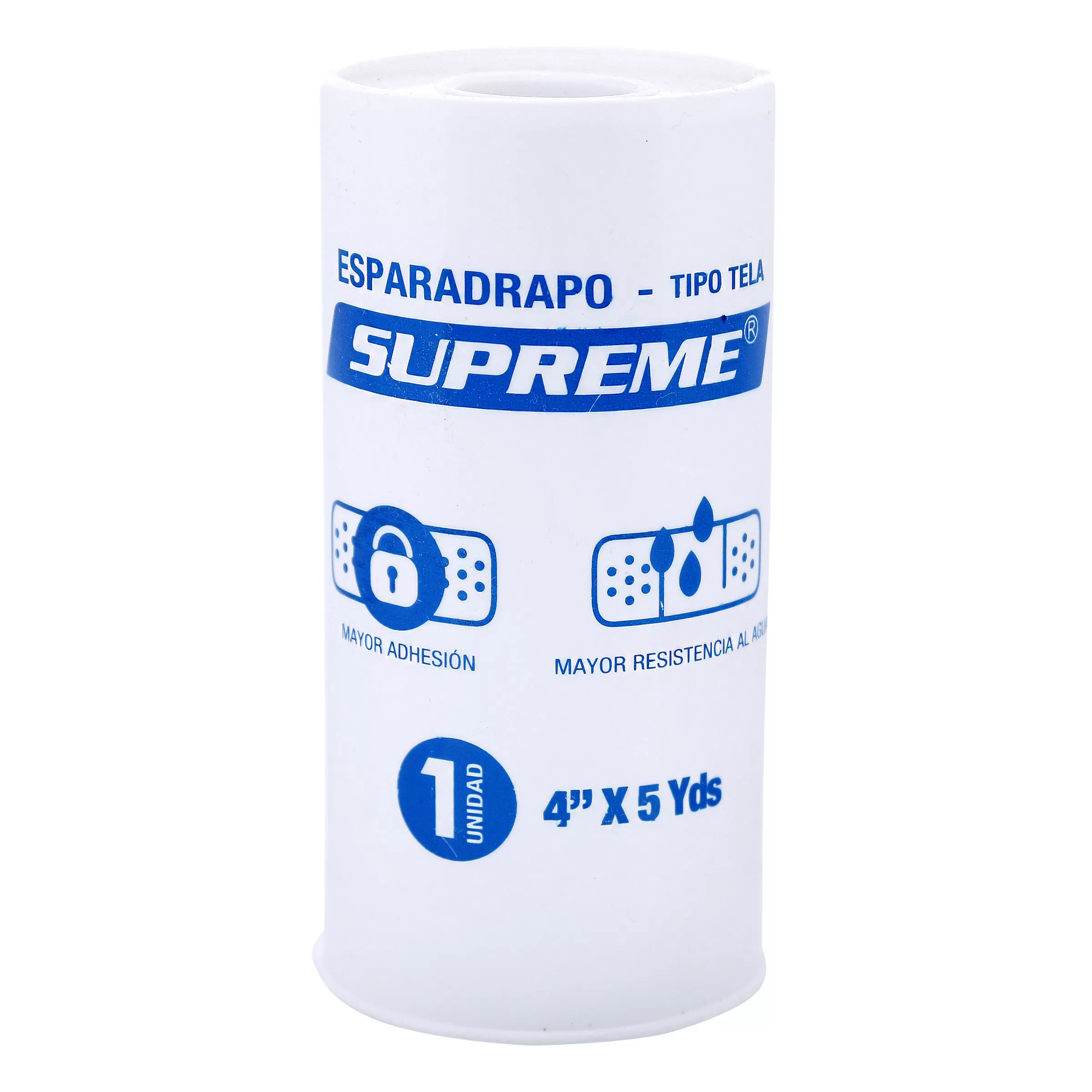 ESPARADRAPO TELA BLANCO SUPREME 4X5 YARD - Imagen 1