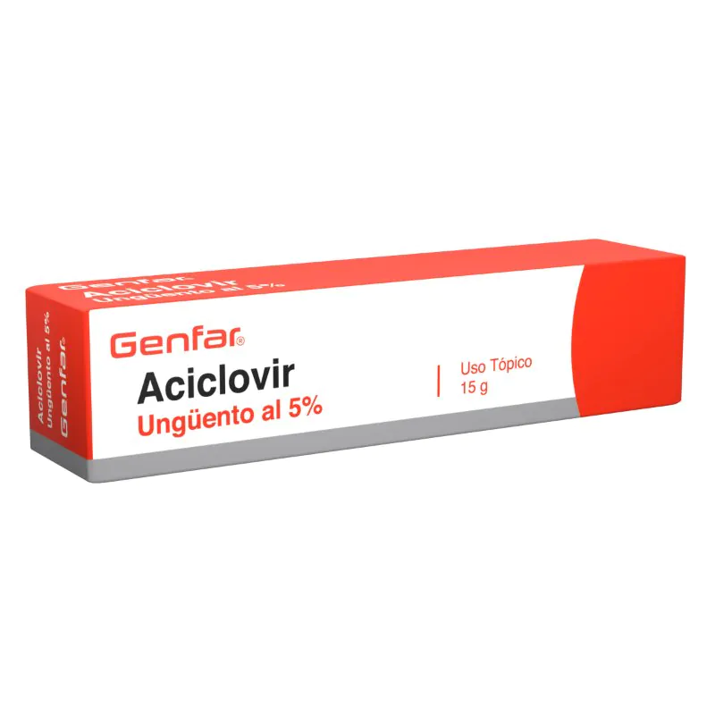 ACICLOVIR UNGUENTO TOPICO 15 GR GF - Imagen 1