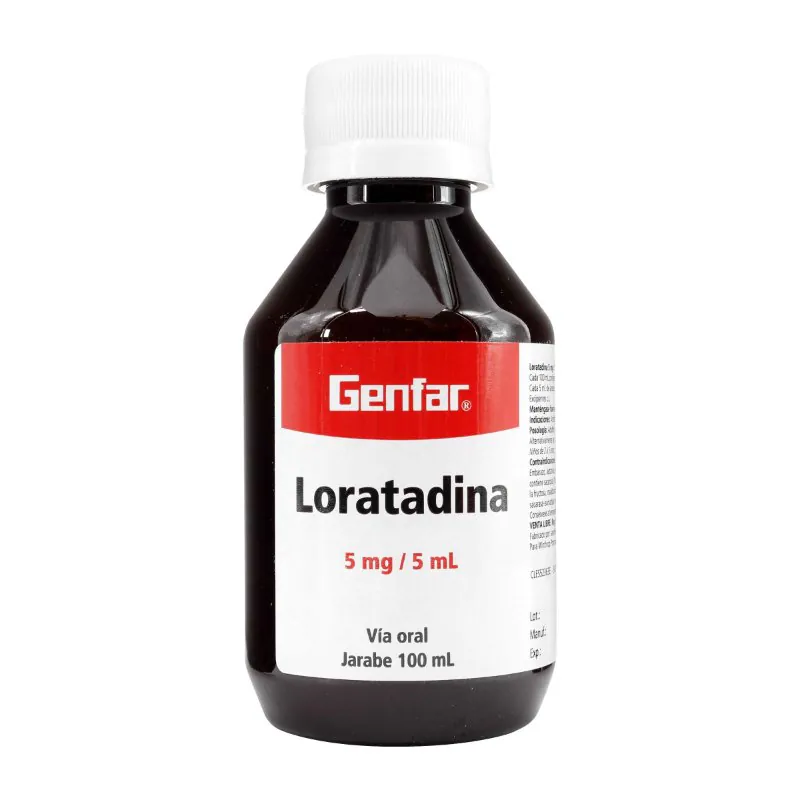 100001760 LORATADINA JARABE 100 ML GF - Imagen 1