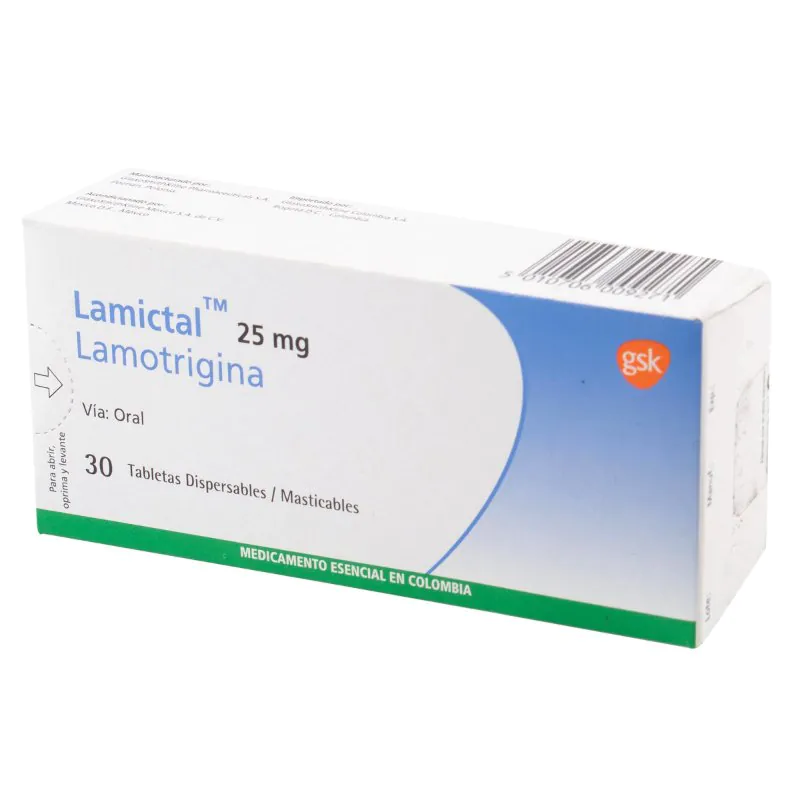 LAMICTAL DISP.25MG 30TBS - Imagen 1