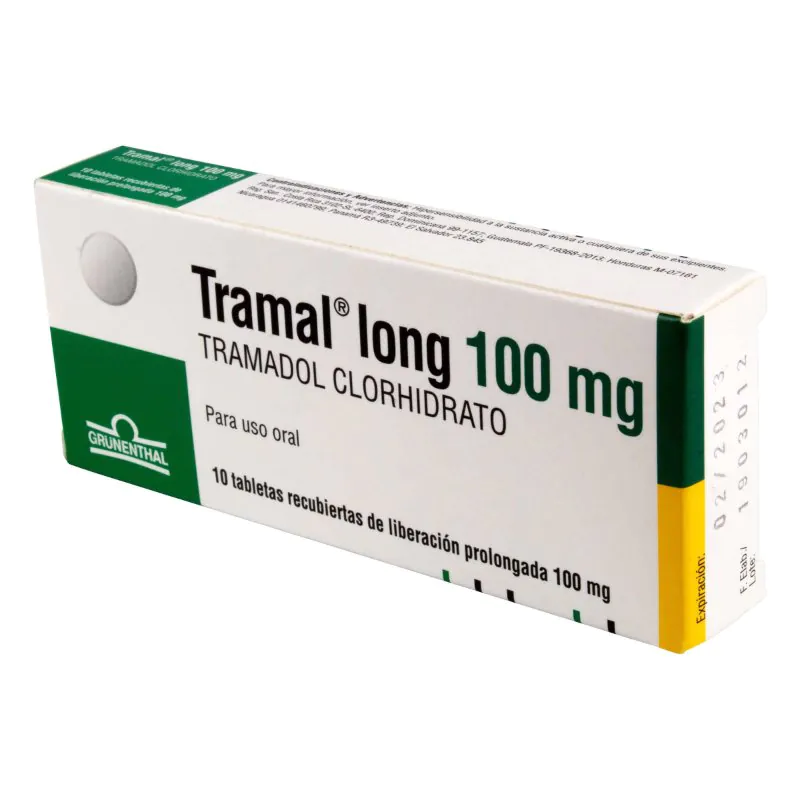 100002099 TRAMAL LONG 100 RETARD 10 TBS - Imagen 1