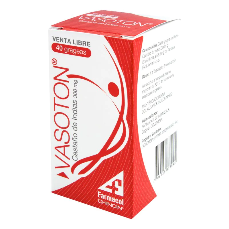 VASOTON 40 TABLETAS - Imagen 1