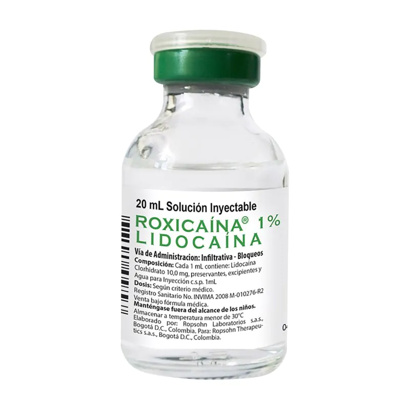 100005164 ROXICAINA 1% SIMPLE 20 ML - Imagen 1