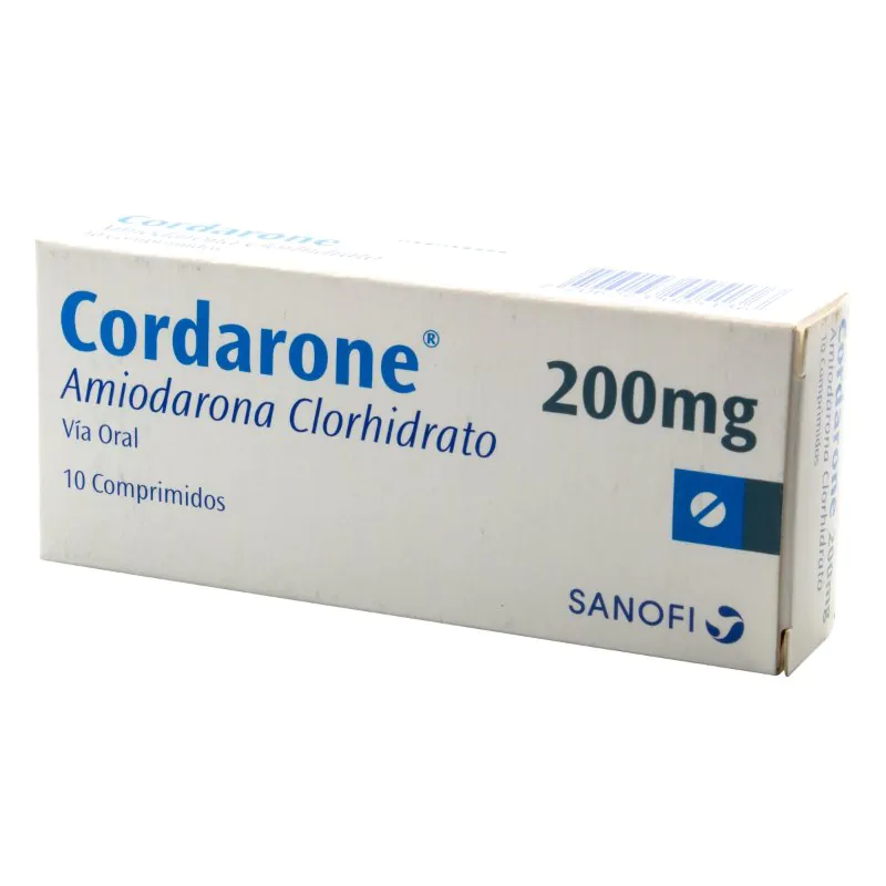 100005227 CORDARONE 200 MG 10 TABLETAS - Imagen 1