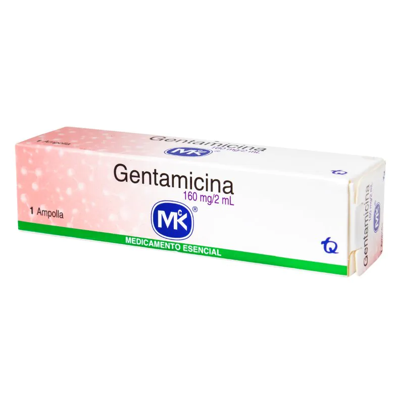 GENTAMICINA 160 MG AMPOLLA MK - Imagen 1