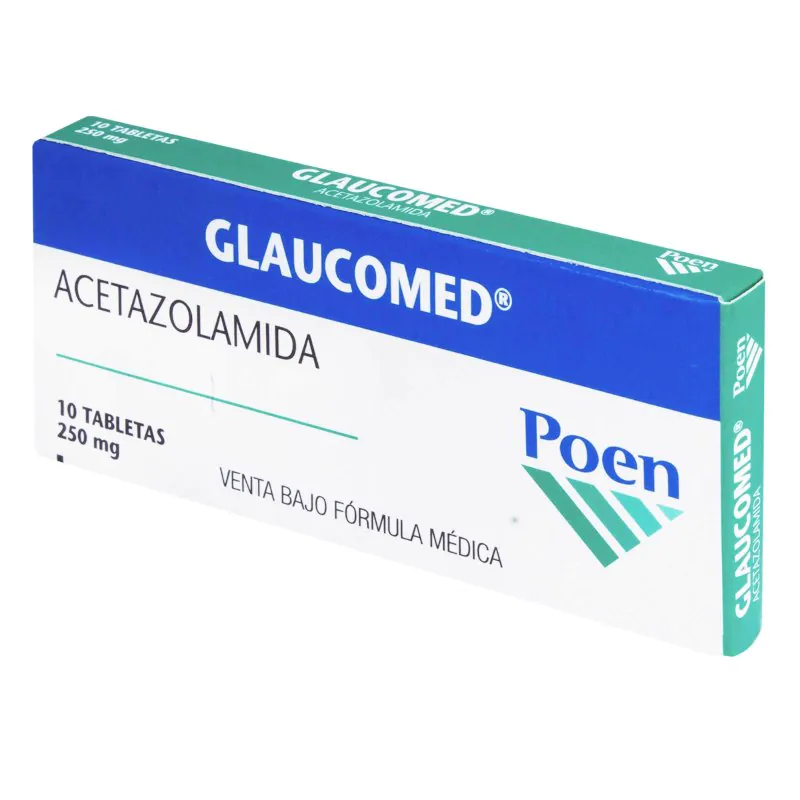 GLAUCOMED 250 MG 10 TABLETAS - Imagen 1
