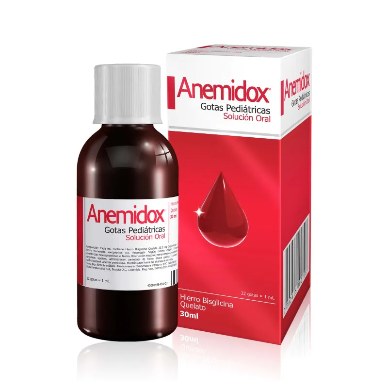 ANEMIDOX PEDIATRICO GTS 30 ML - Imagen 1
