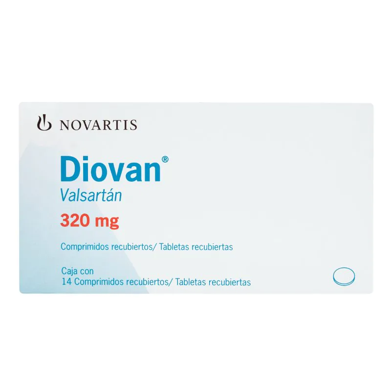 DIOVAN 320 MG 14 TABLETAS - Imagen 1