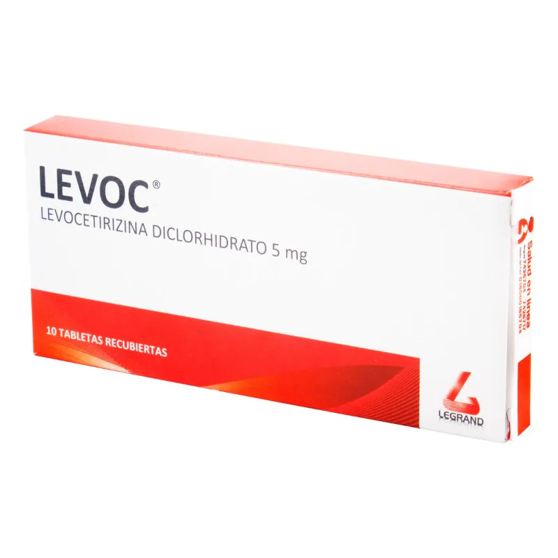 LEVOC 5 MG 10 TABLETAS - Imagen 1