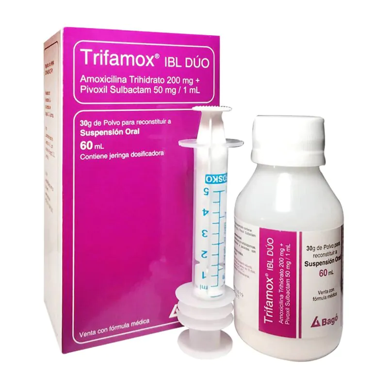 TRIFAMOX IBL-DUO SUSP. 60 ML - Imagen 1