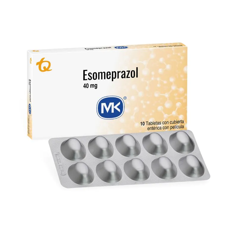 ESOMEPRAZOL 40 MG 10 TABLETAS MK - Imagen 1