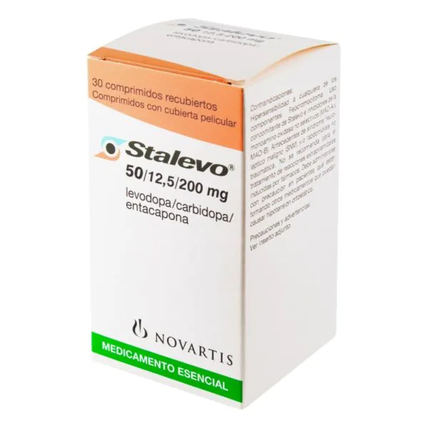 STALEVO 50/12.5/200MG 30 TBS - Imagen 1