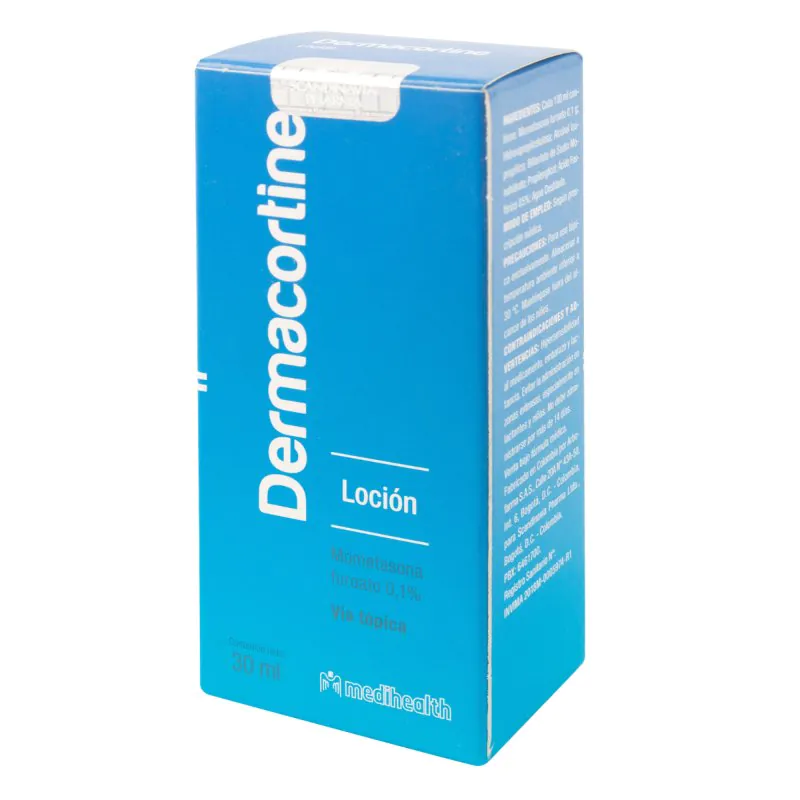 DERMACORTINE LOCION 30 ML - Imagen 1