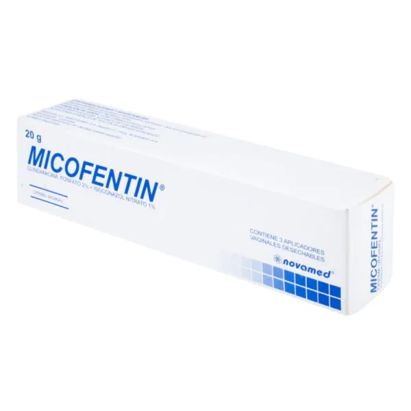 MICOFENTIN CREMA VAG.20 GR 3 APLI - Imagen 1