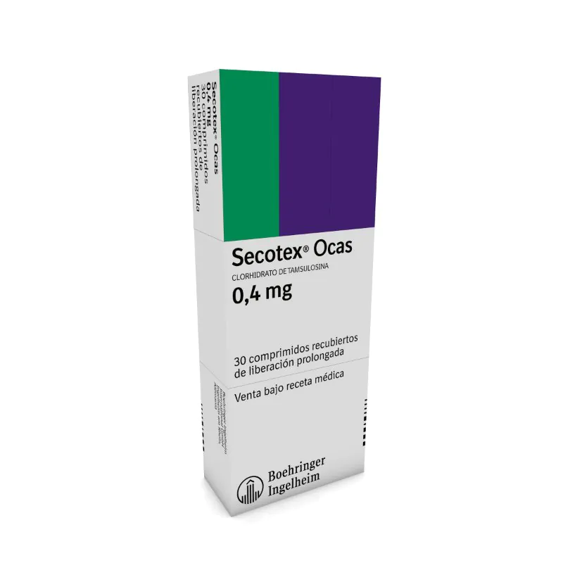 SECOTEX OCAS 0.4 MG 30COMP. - Imagen 1