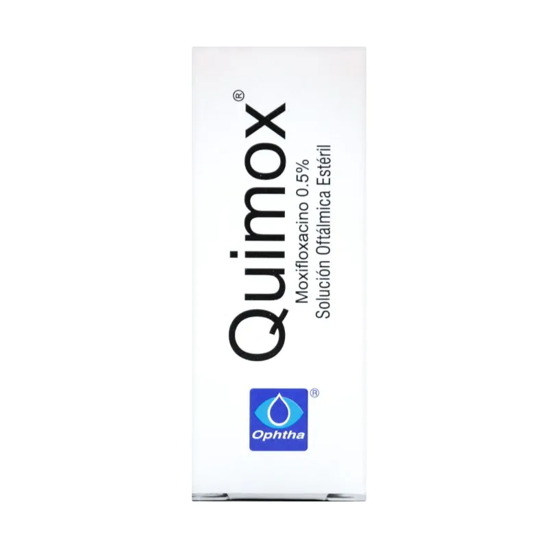 QUIMOX SOLUCION OFTALMICA 5 ML - Imagen 1
