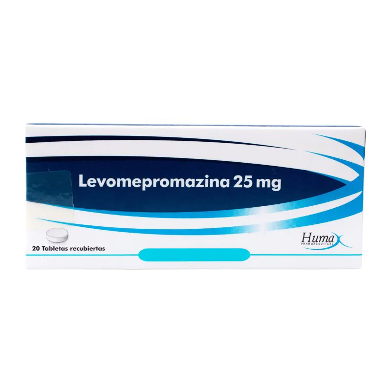 LEVOMEPROMAZINA 25 MG 20 TABLETAS HP - Imagen 1