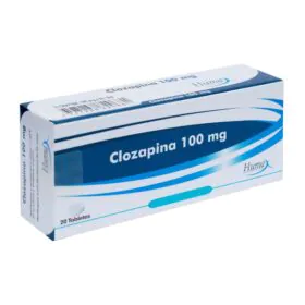 CLOZAPINA 100 MG 20 TABLETAS HP