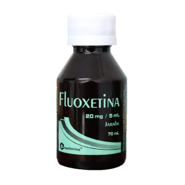 FLUOXETINA 20 MG/5ML JARABE 70 ML EX - Imagen 1