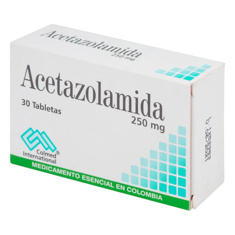 ACETAZOLAMIDA 250 MG 30 TABLETAS PC - Imagen 1
