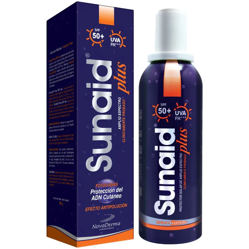 100015640 SUNAID PLUS SPF 50 100 GR - Imagen 1